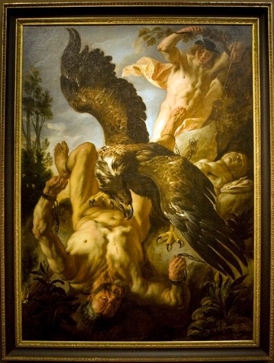 The Chained Prometheus by Jacob Jordaens